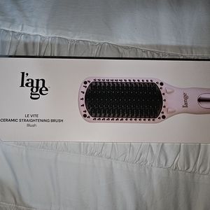 L'ange Le Vite Hair Brush Straightener Pink Blush Lange Thermal Ion Ceramic